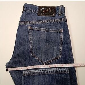 Rusty Dark Blue Relaxed Fit Jeans Size 32X34